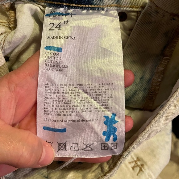 Ksubi Chlo Wasted Jean Bleach Blonde NWT - Picture 5 of 5